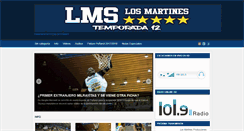 Desktop Screenshot of losmartinesweb.com
